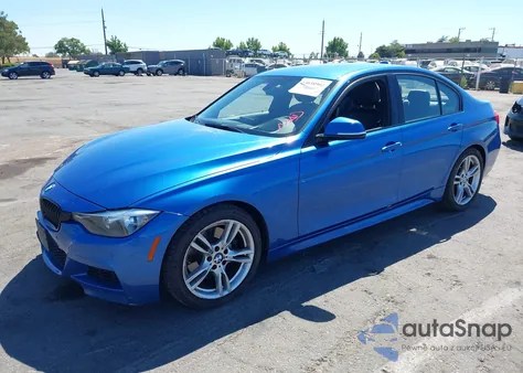 2014 BMW 328I z USA, uszkodzony, nr VIN WBA3A5C52EF605170